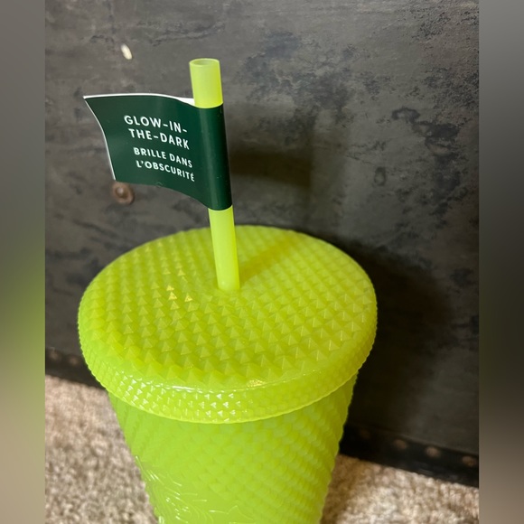 Starbucks Lemongrass Glow In the Dark Grande Cup 16oz New Tumbler - Picture 3 of 5